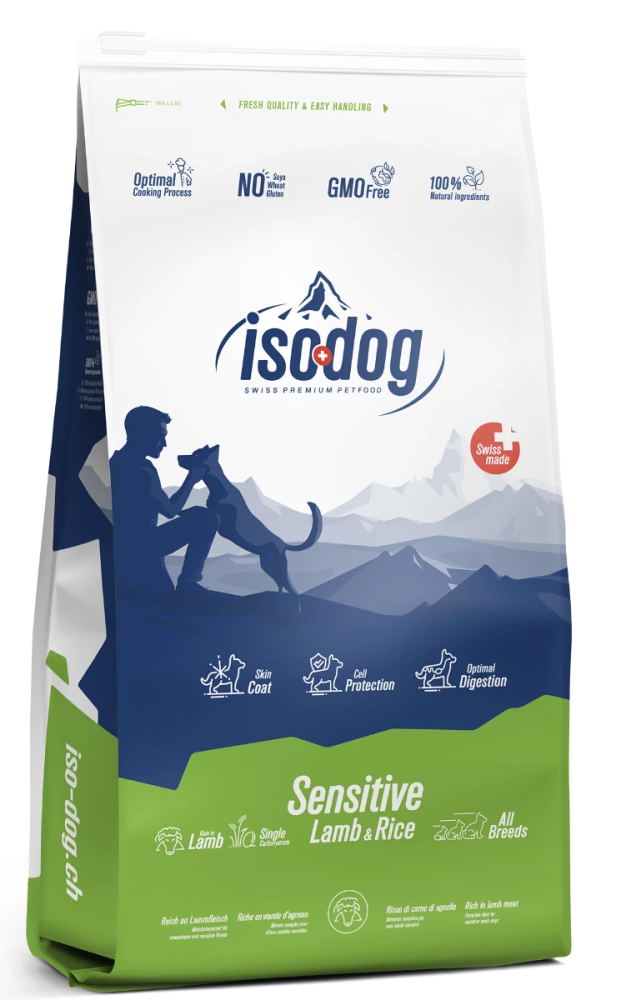 Swiss Pet Solution Iso-Dog Adult Sensitive Lamm & Reis 3kg