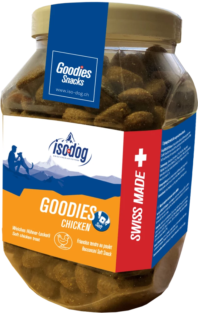 Swiss Pet Solution Iso-Dog Delicatess Goodies soft Chicken 750g