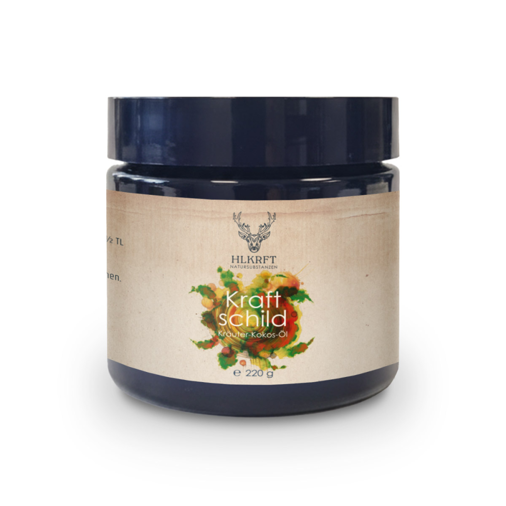 Heilkraft Kraftschild Kräuter-Kokos-Öl 220g