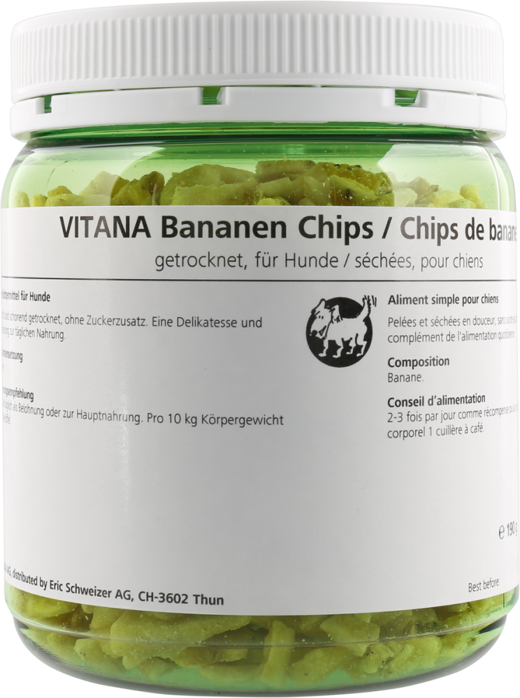 VITANA Bananen Chips 190 G