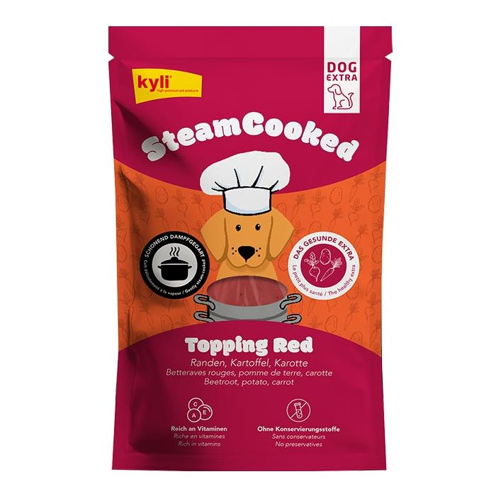 Kyli Steam Cooked Topping red 200g, Randen, Kartoffel, Karotte