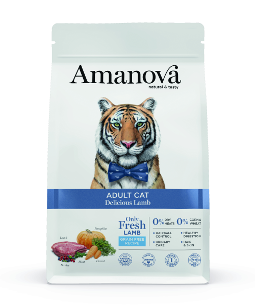 Amanova Feline Adult - Delicious Lamb Grain Free 1.5kg