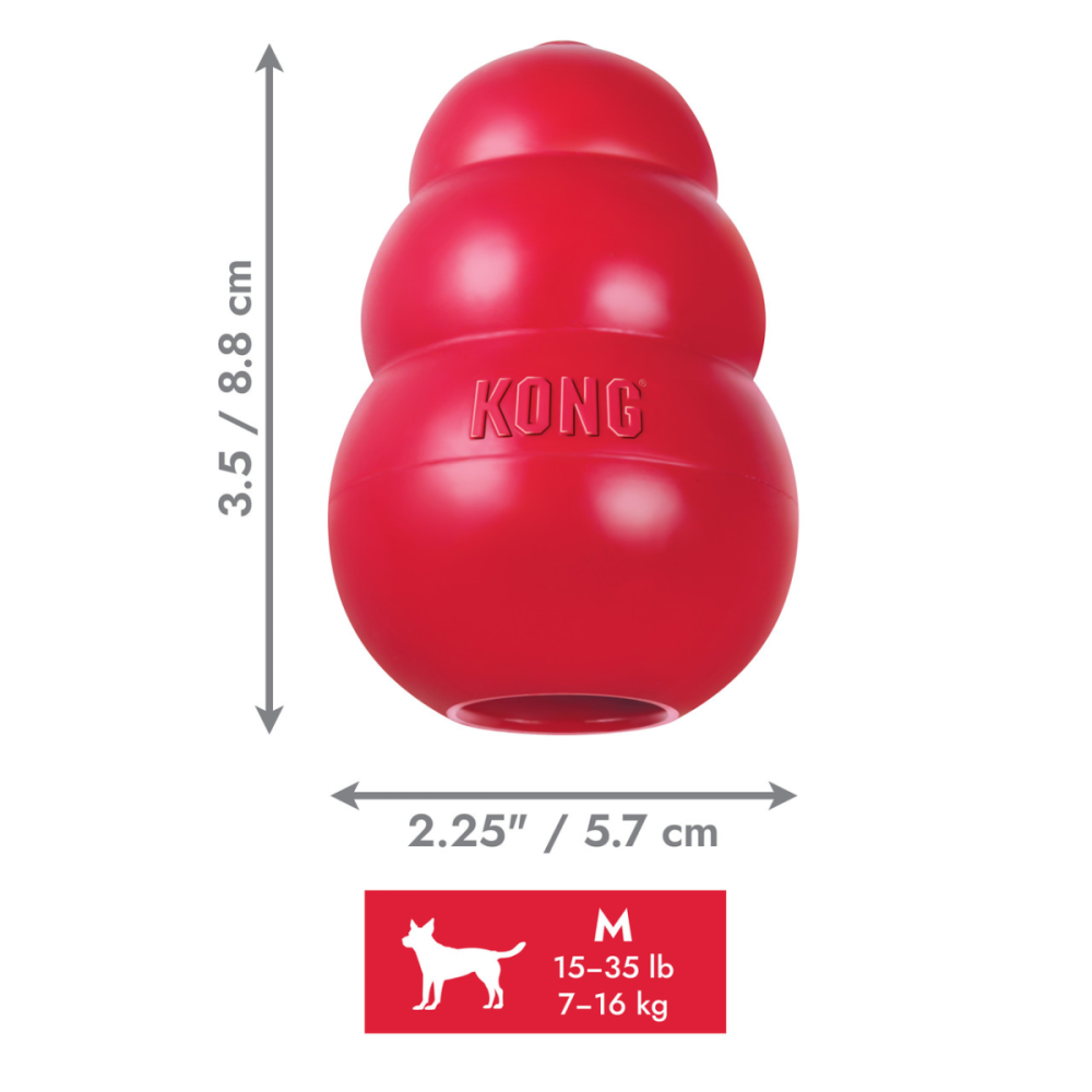 Kong KONG Classic M 8.8cm rot