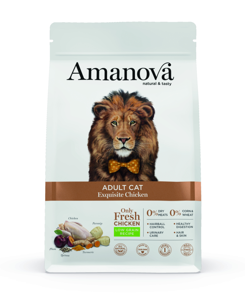Amanova Feline Adult Sterilised - Exquisite Chicken Low Grain 300g