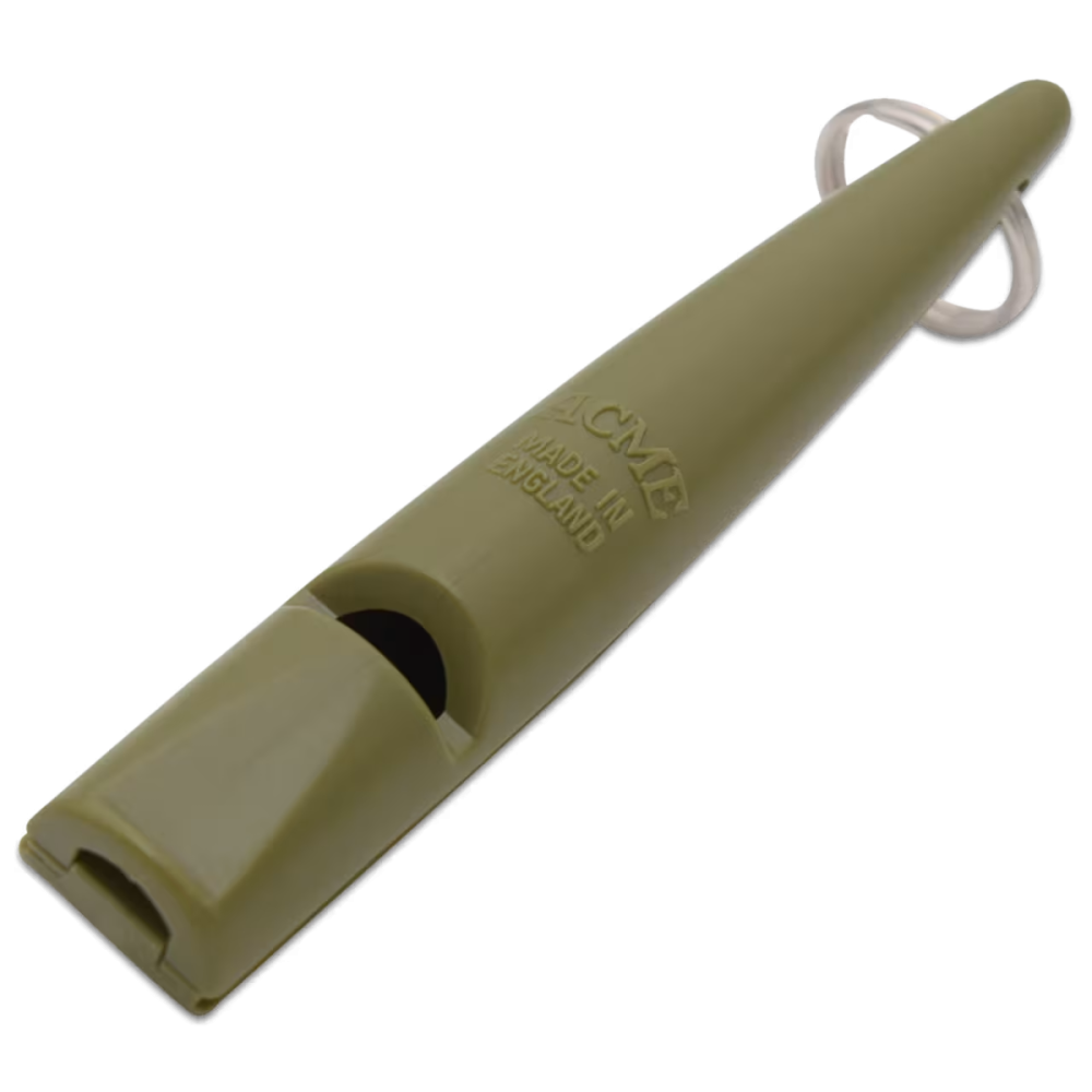 ACME Whistles ACME Hundepfeife No. 211,5, mit Pfeifenband (Basic) / Olive Drab / Braunoliv