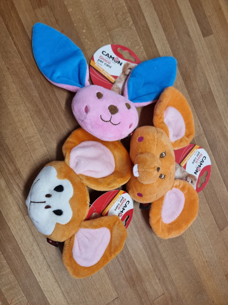 Camon Hundespielzeug BigEars mit quietschi