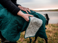 Non-Stop Drying Coat, unisex, dark teal dunkeltürkis Gr.40