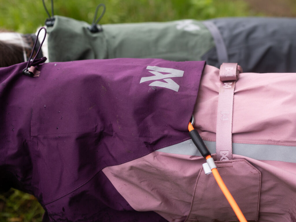 Non-Stop Fjord Raincoat2.0 unisex, mauve, Gr.30