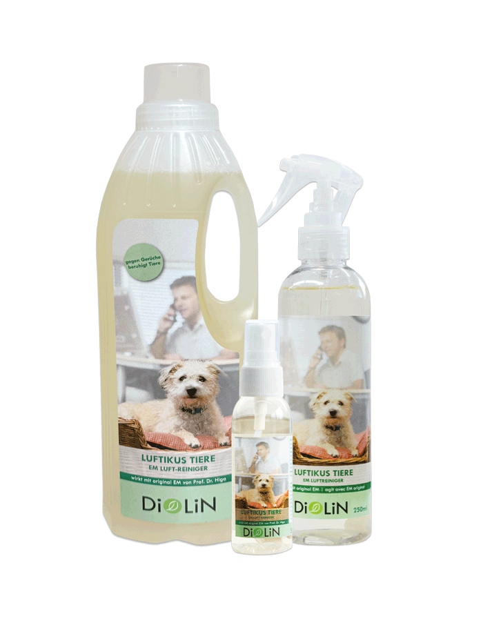 EM Schweiz Diolin Luftikus Tiere, EM Luftreiniger, 50ml