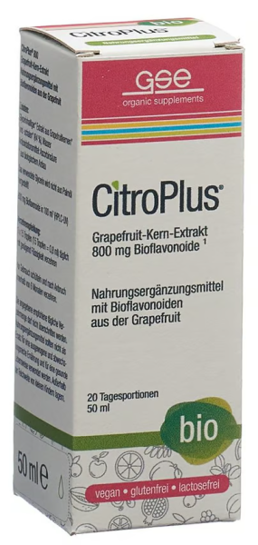 GSE GSE Citroplus 800, 50 ml, Flasche, flüssig, Bio