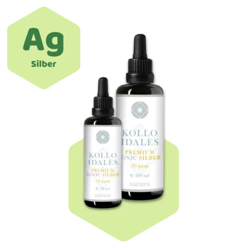Naturu Kolloidales Silber 50ppm, 100ml