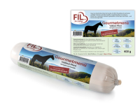 FIL Gourmet Vollkostmenü Wurst Pferd mit Apfel & Karotten