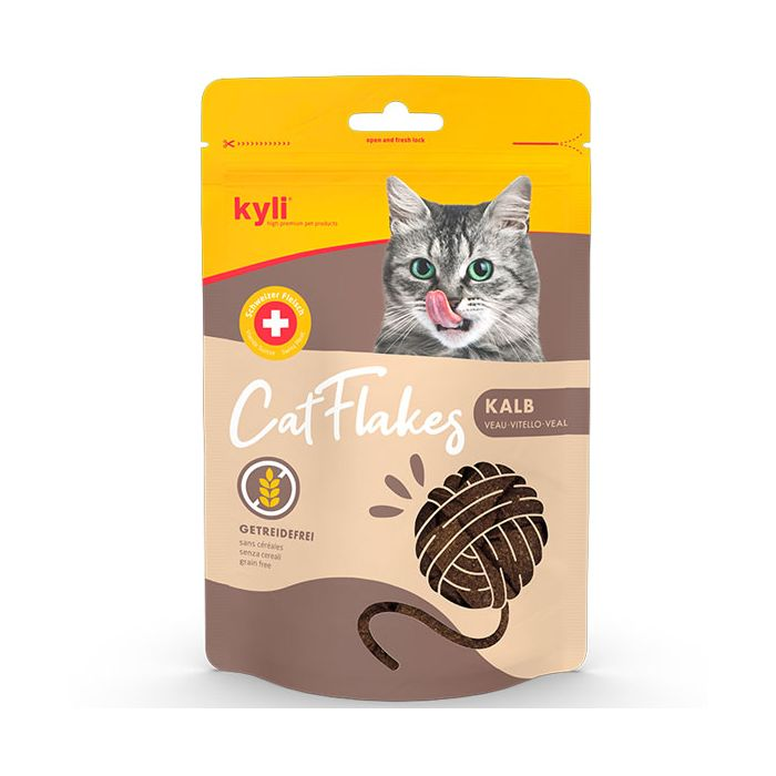 Kyli kyli CatFlakes Kalb 75g