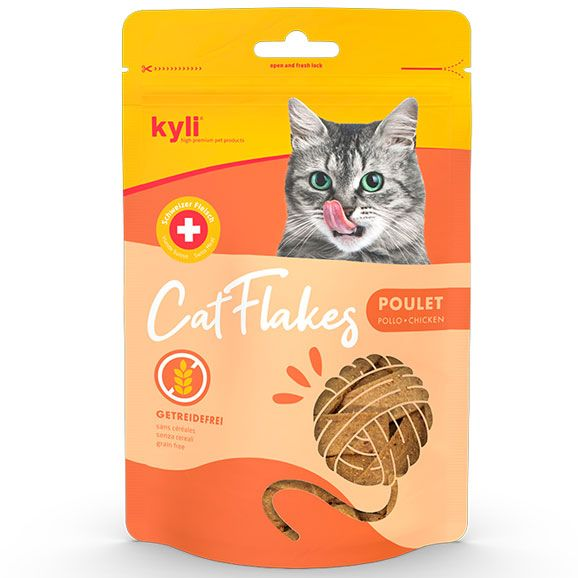 Kyli kyli CatFlakes Poulet 75g