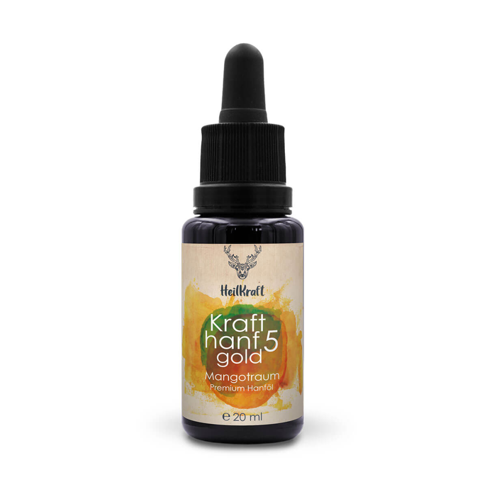 Heilkraft Krafthanf Gold 5 „Mangotraum“ - 20 ml