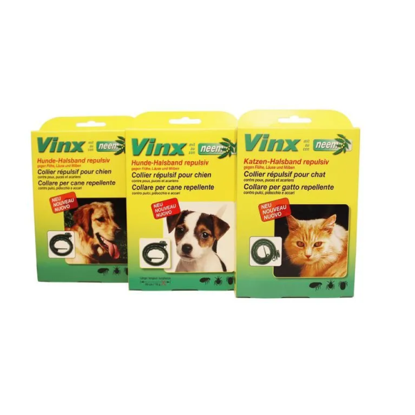 camon Vinx Bio-Kräuterhalsband Neem Hund 75 cm
