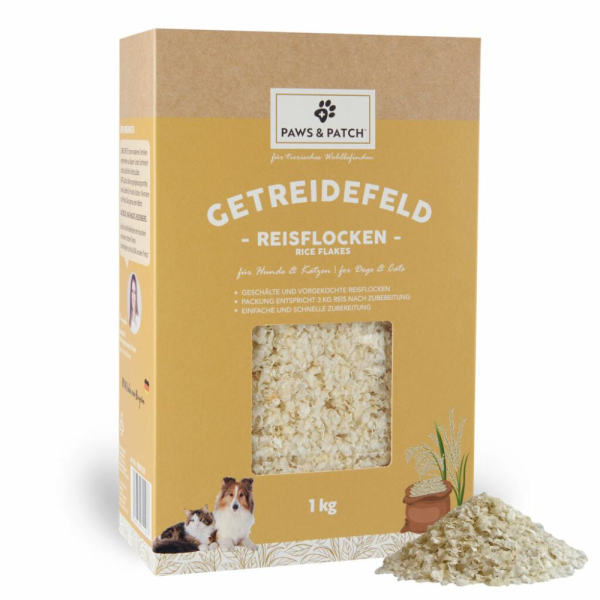 Paws&Patch reisflocken hund/katze