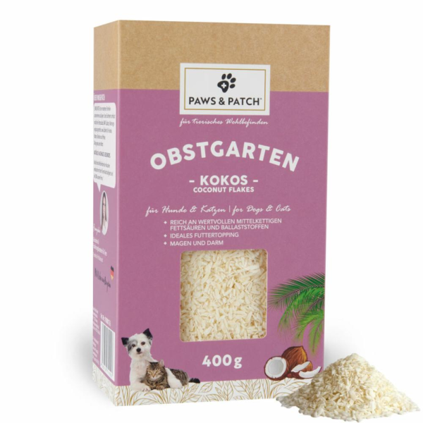 Paws&Patch Kokosraspeln 400g